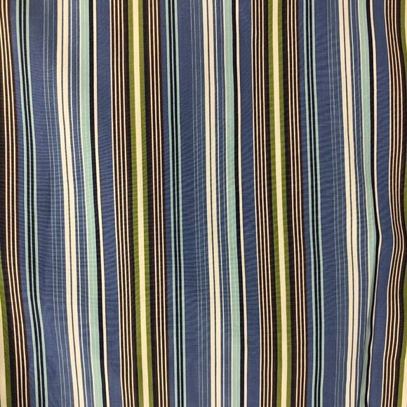 Pink THOMAS PINK Striped Button Down Shirt Blue Yellow White Green Sz 16 / 34.5 - Picture 8 of 10